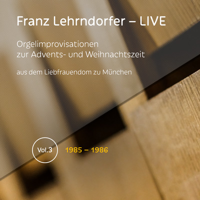 Franz Lehrndorfer – LIVE / Vol. 3